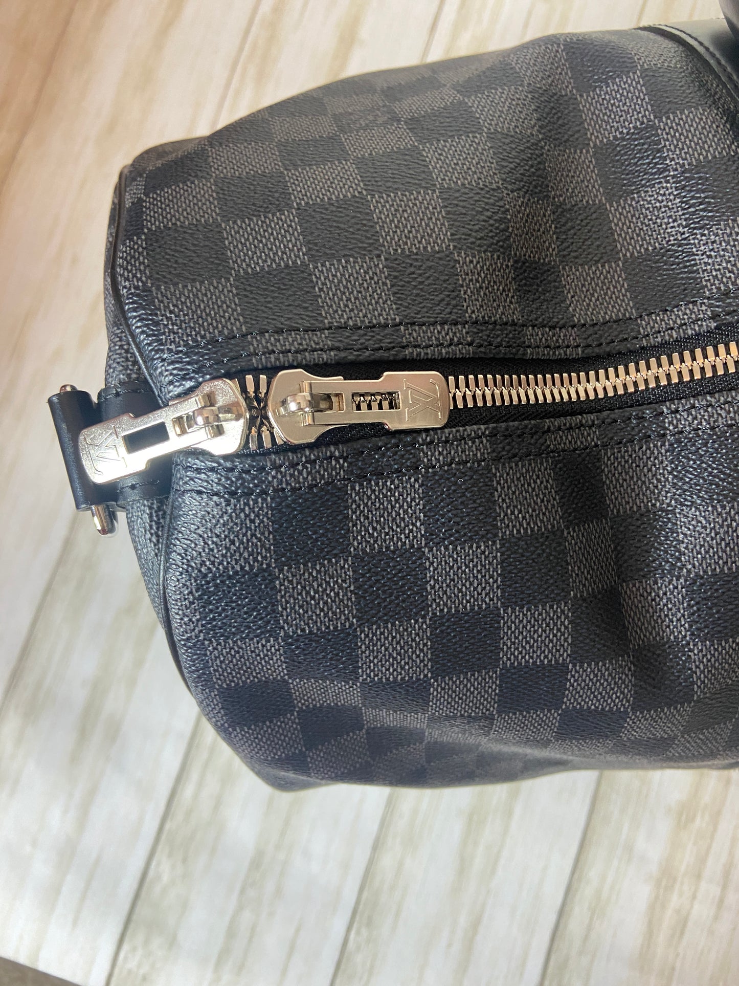 Louis Vuitton Keepall Bandouliere Graphite 45