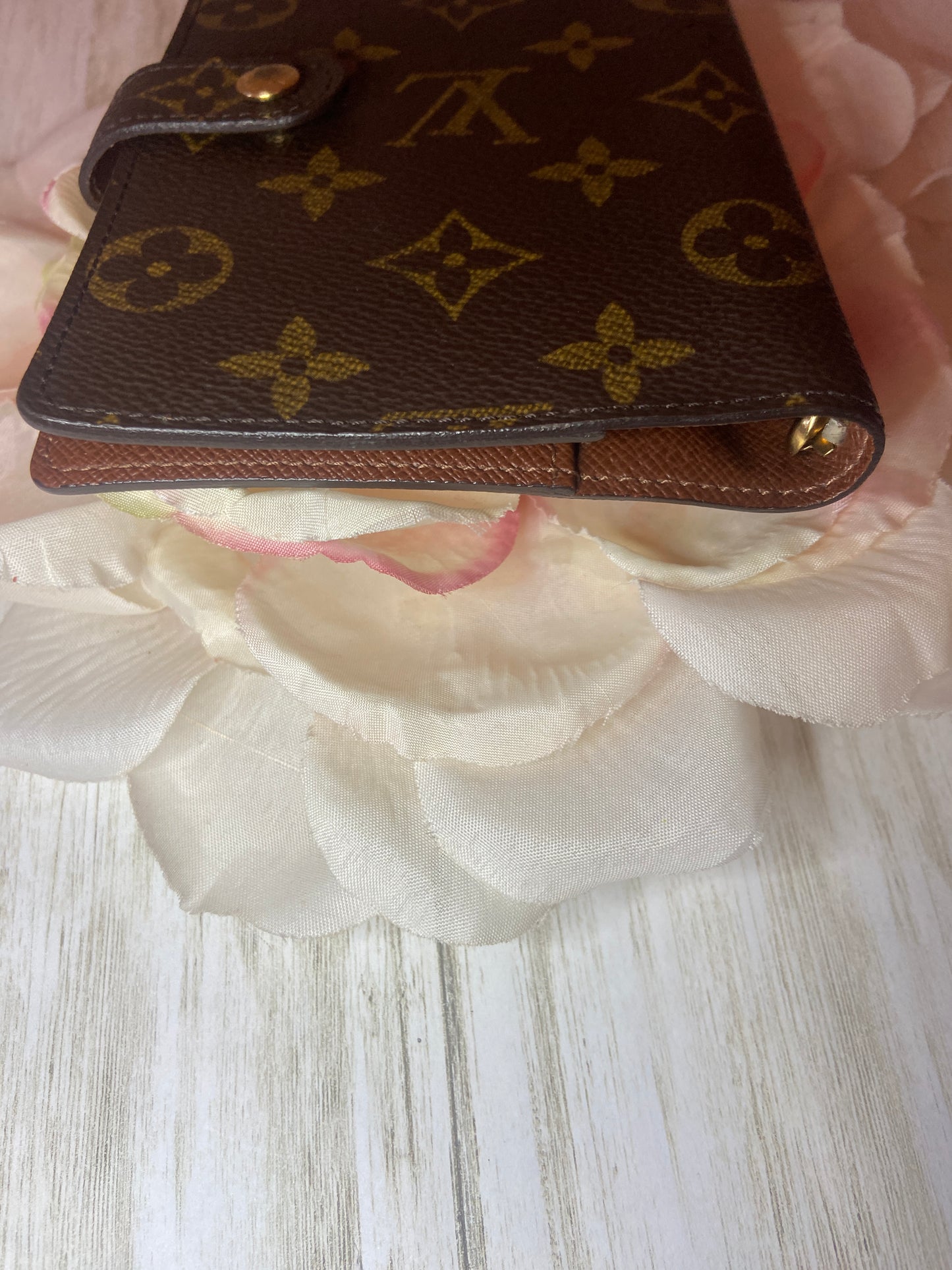 Louis Vuitton Monogram Small Ring Agenda Cover Preloved