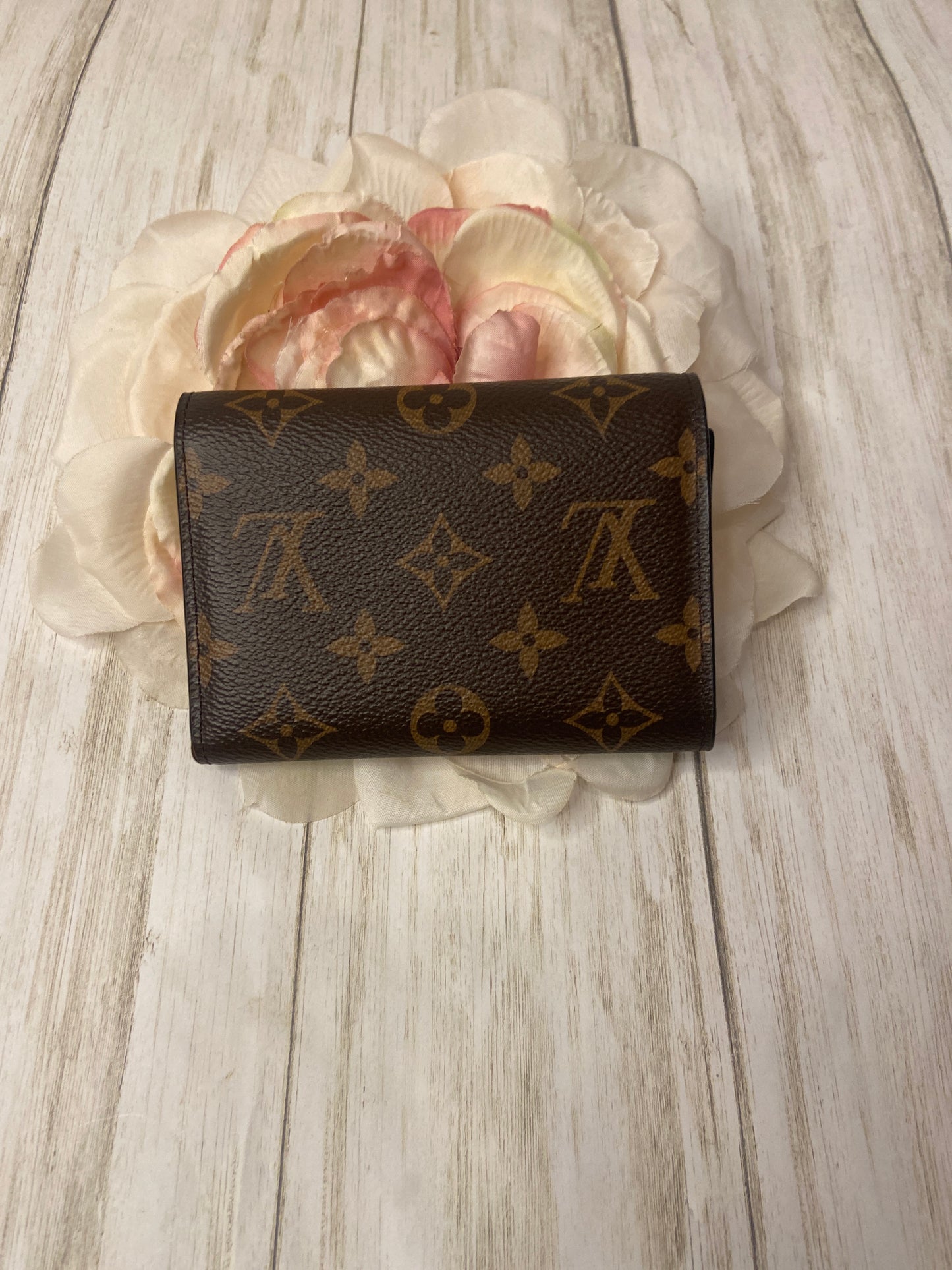 LOUIS VUITTON FLOWER LOCK WALLET