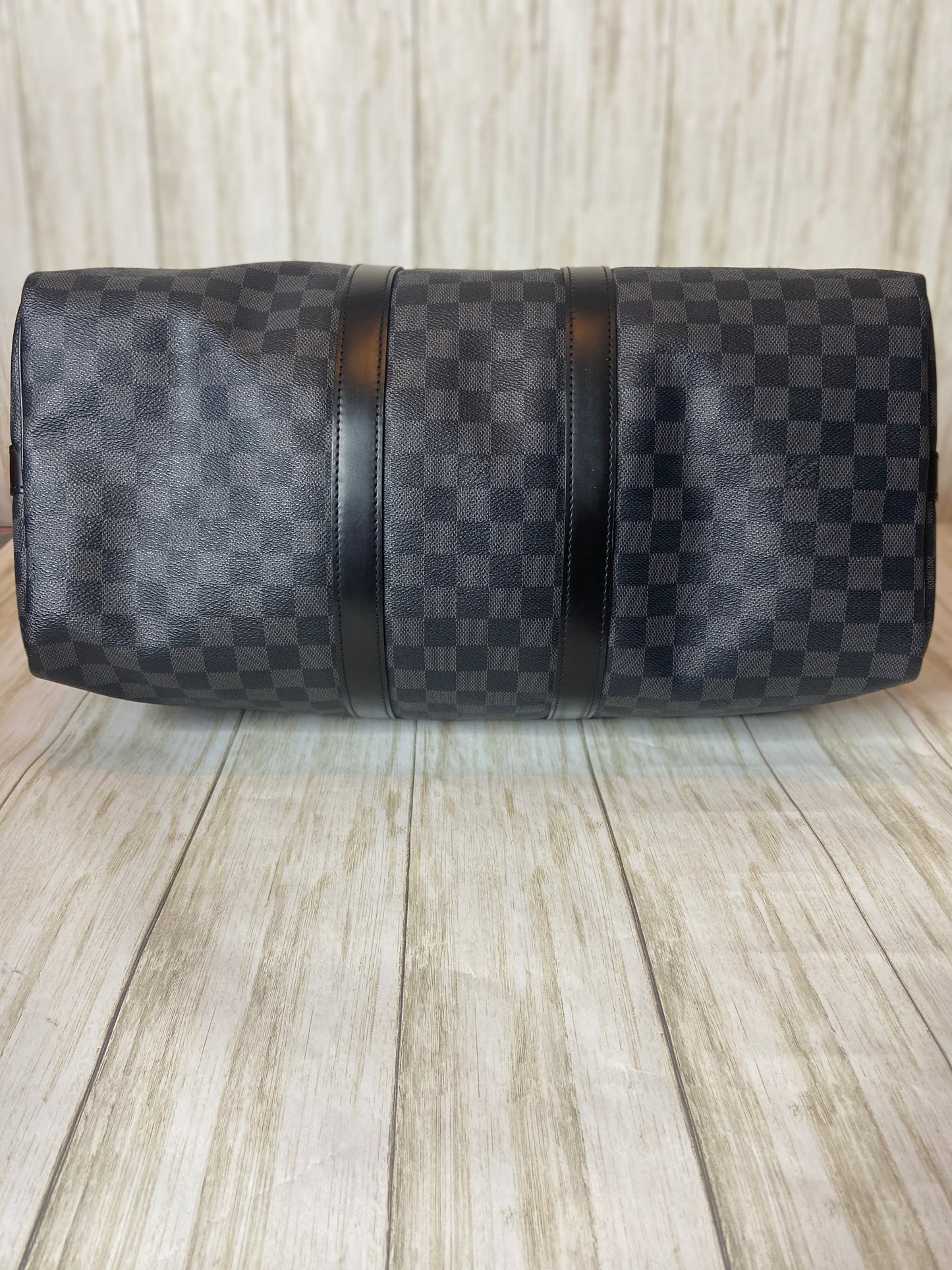 Louis Vuitton Keepall Bandouliere Graphite 45