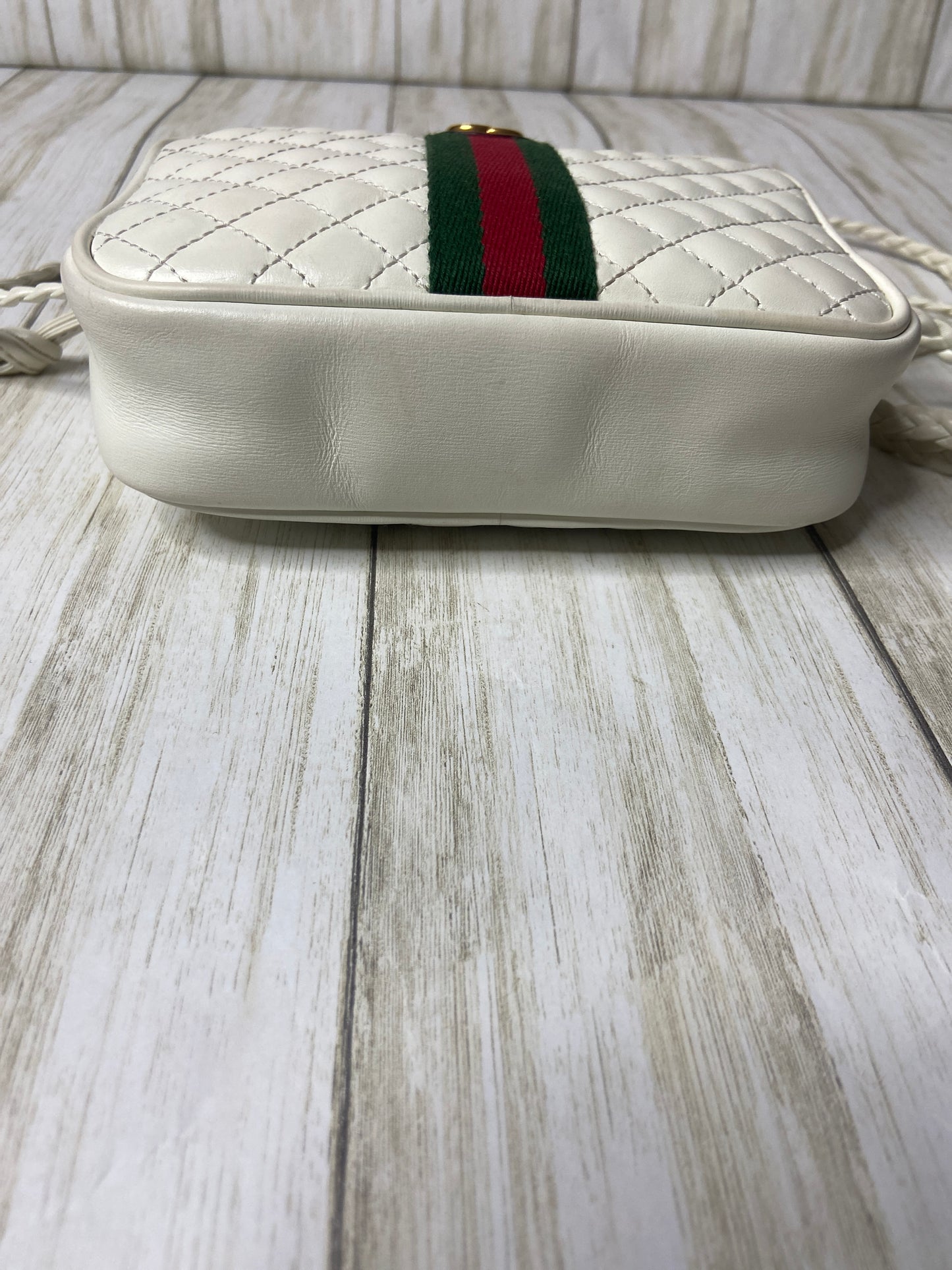 GUCCI QUILTED TRAPUNTATA CROSSBODY PRELOVED