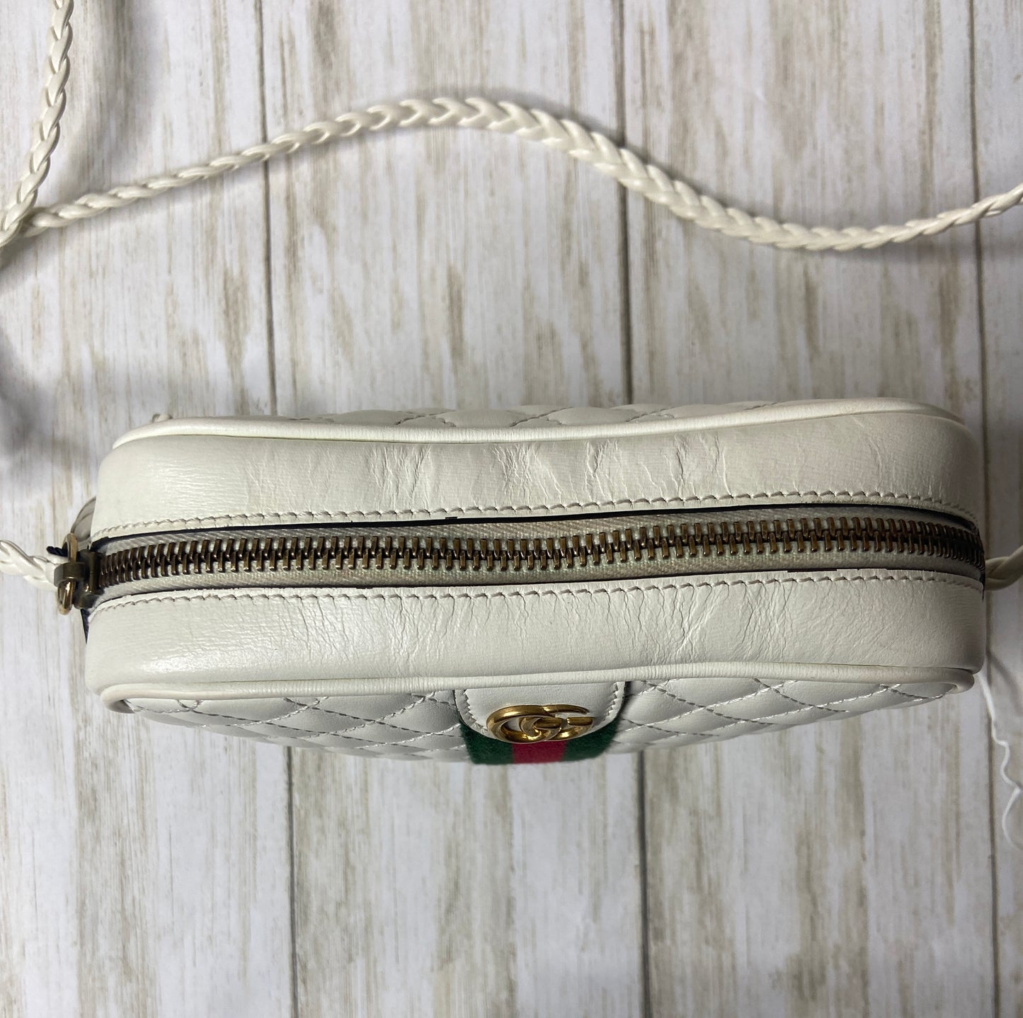 GUCCI QUILTED TRAPUNTATA CROSSBODY PRELOVED