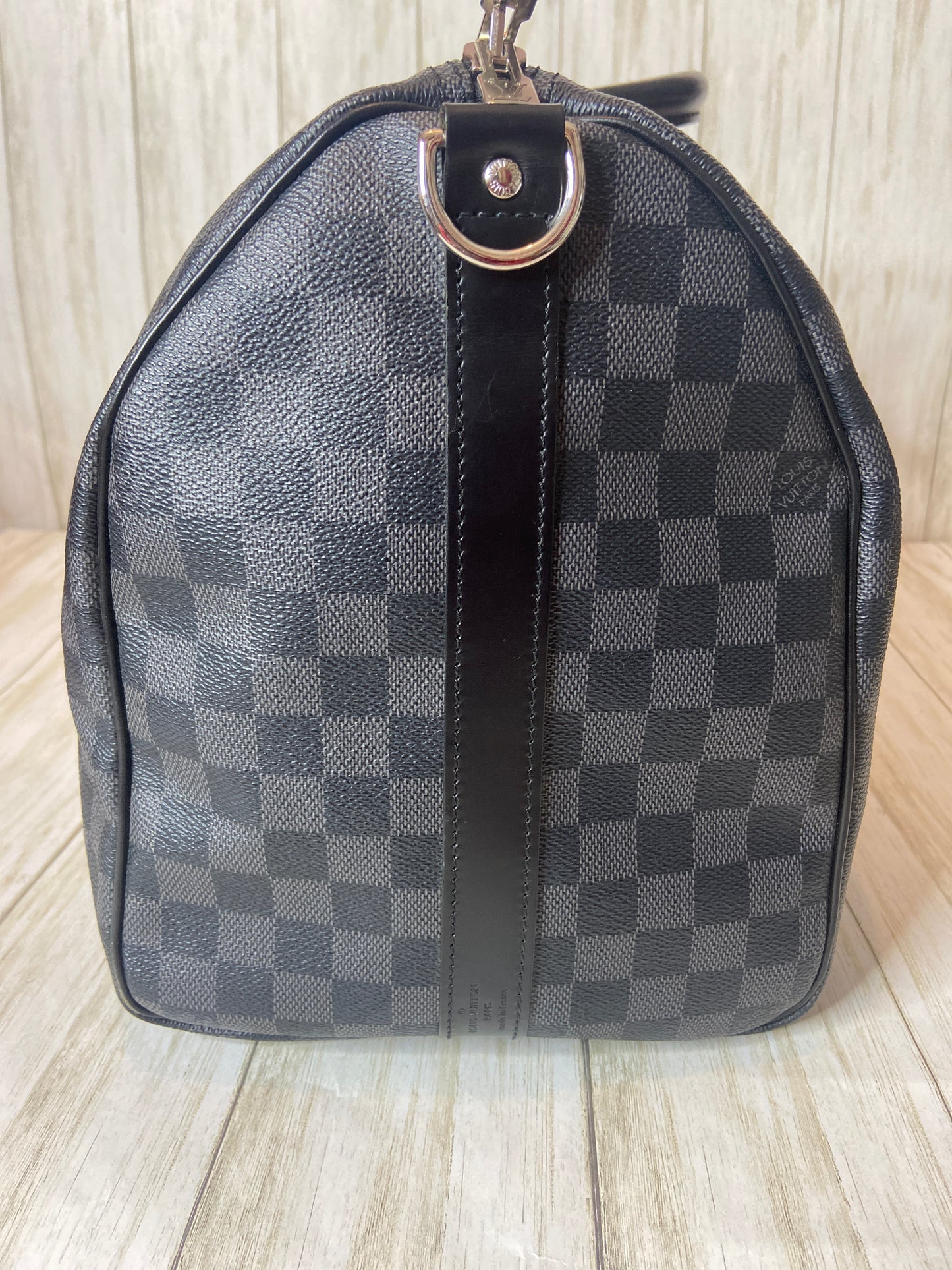 Louis Vuitton Keepall Bandouliere Graphite 45