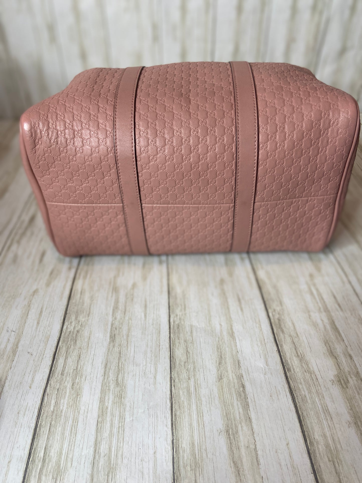 Gucci Guccissima Medium Joy Boston Dusty Pink