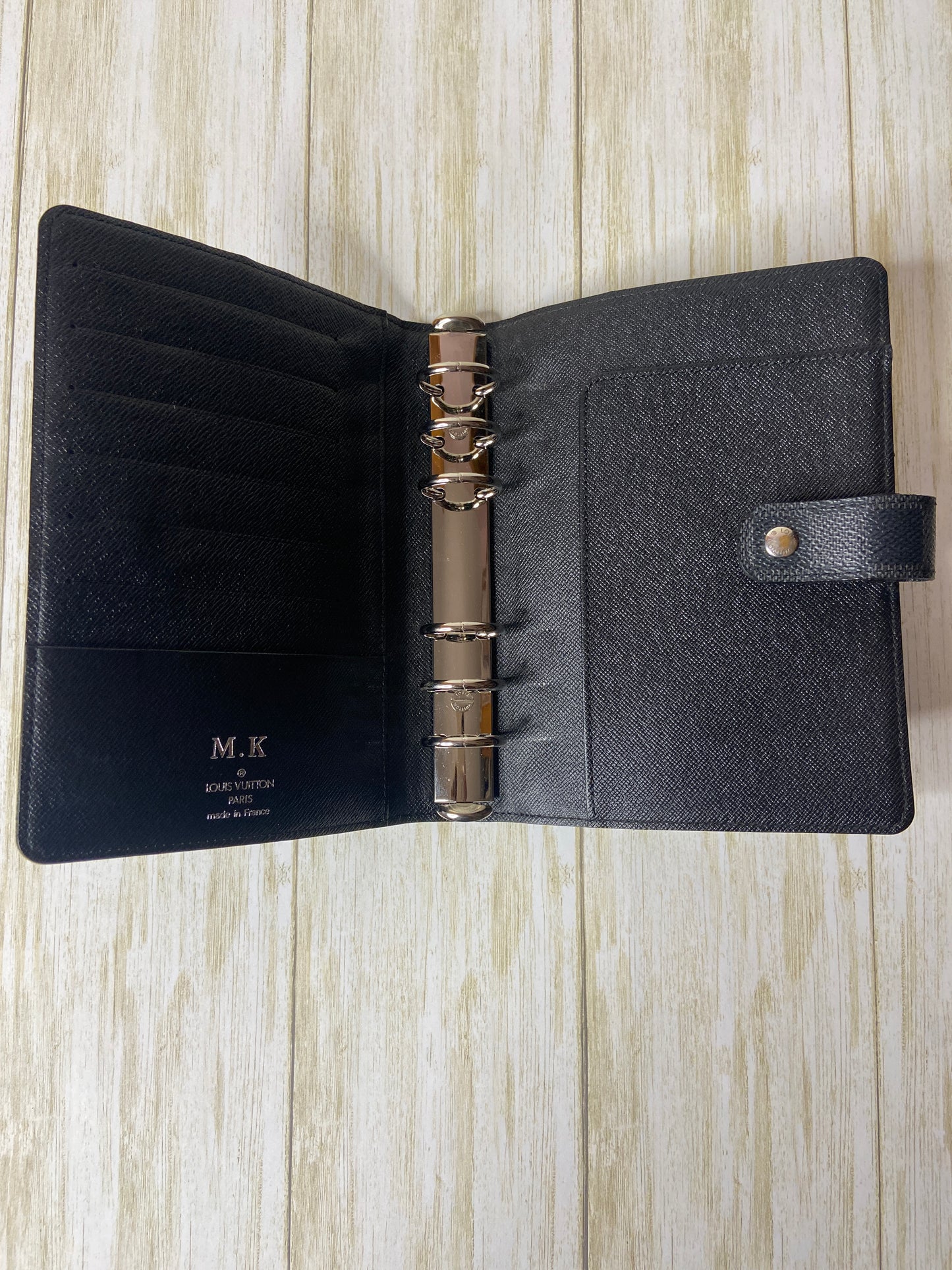 Louis Vuitton MM Graphite Agenda