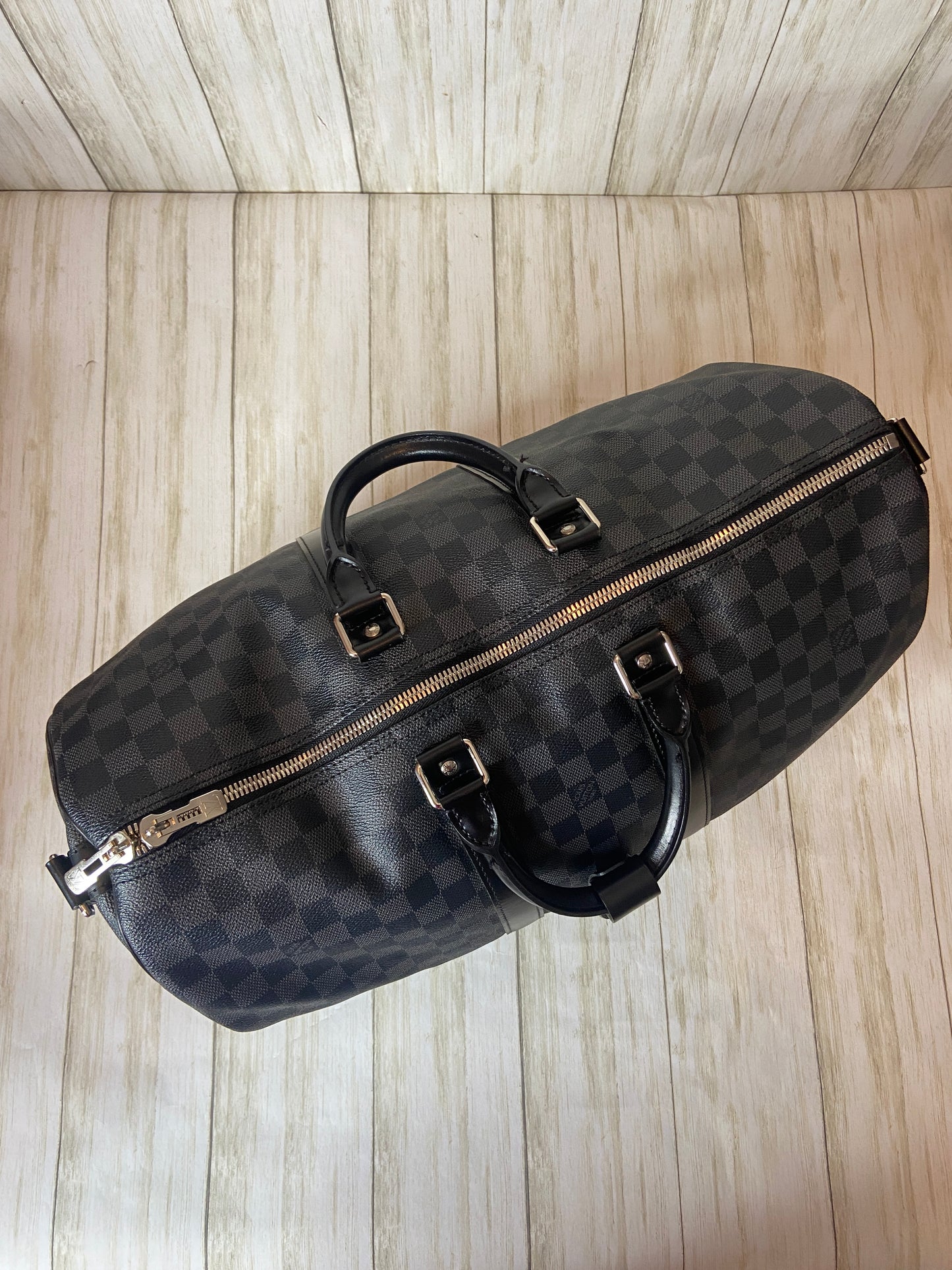 Louis Vuitton Keepall Bandouliere Graphite 45