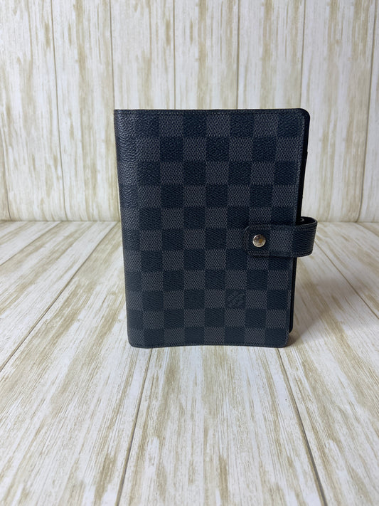 Louis Vuitton MM Graphite Agenda