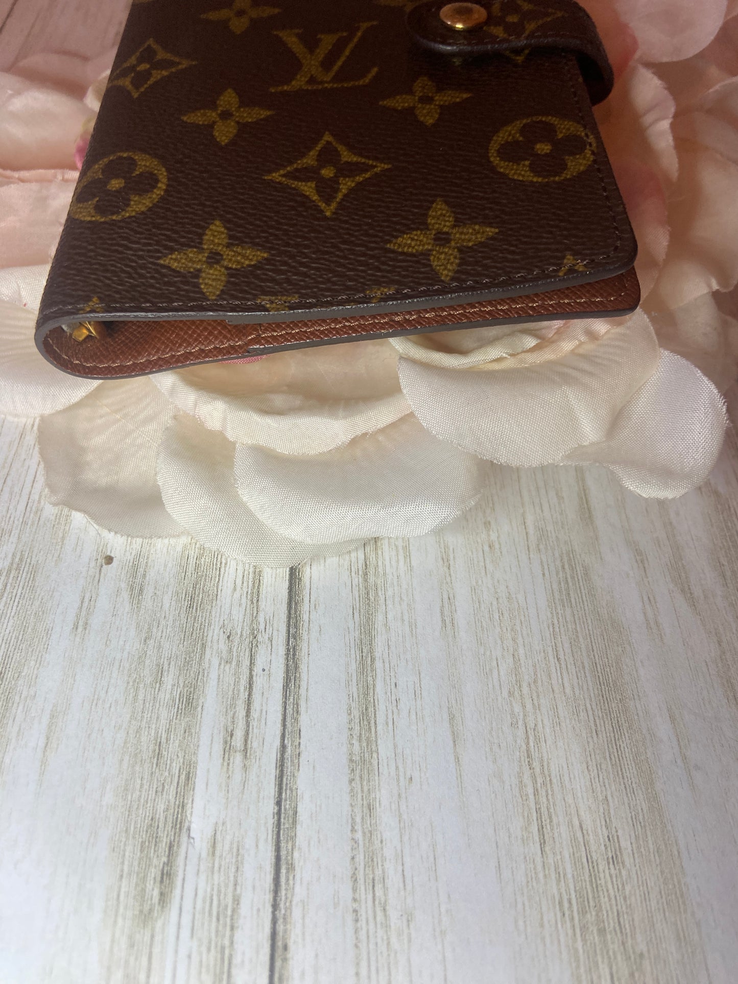 Louis Vuitton Monogram Small Ring Agenda Cover Preloved